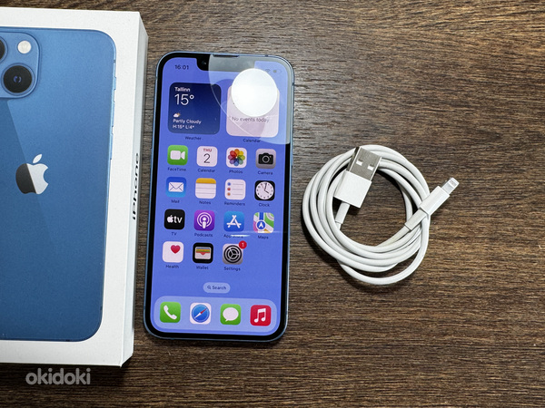 Apple iPhone 13 Mini 128gb, синий (фото #1)