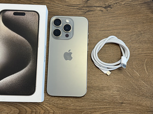 Apple iPhone 15 Pro 128gb, Natural Titanium (3 foto / 3)