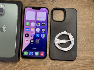 Apple iPhone 13 Pro Max 128gb, Alpine Green (1 foto / 3)