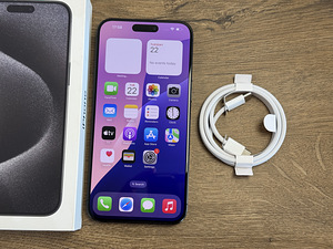 Apple iPhone 15 Pro Max 256gb, Space Black (1 foto / 3)