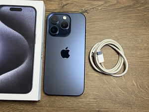 Apple iPhone 15 Pro 128gb, Blue Titanium (3 foto / 3)