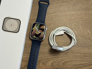 Apple Watch Series 8, 45mm, Starlight (1 foto / 3)
