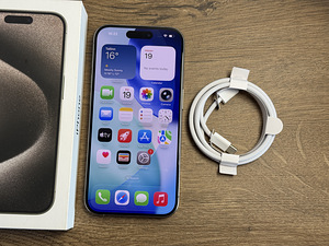 Apple iPhone 15 Pro 128gb, Natural Titanium (1 foto / 3)