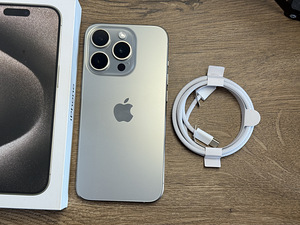 Apple iPhone 15 Pro 128gb, Natural Titanium (3 foto / 3)