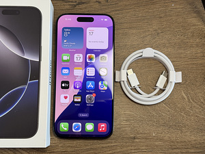 Apple iPhone 16 Pro 128gb, Black Titanium (1 foto / 3)