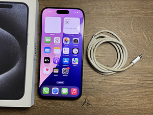 Apple iPhone 15 Pro 128gb, Blue Titanium (1 foto / 3)