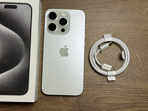 Apple iPhone 15 Pro 128gb, White Titanium (3 foto / 3)