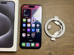 Apple iPhone 15 Pro 256gb, Blue Titanium (e-sim) (1 фото из 3)
