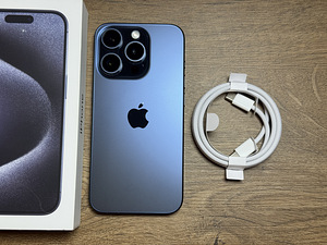 Apple iPhone 15 Pro 256gb, Blue Titanium (e-sim) (3 фото из 3)