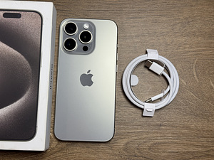 Apple iPhone 15 Pro 128gb, Natural Titanium (3 foto / 3)