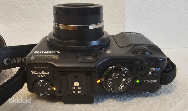Canon PowerShot G12 Компакт цифр 10-мег камера 5x Opt Zoom (фото #3)