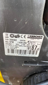 Survepesur Kärcher K3 (3 foto / 3)