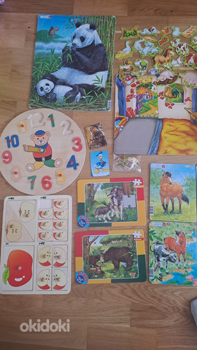 Erinevad puzzled väikelastele