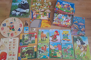 Erinevad puzzled väikelastele (1 foto / 10)