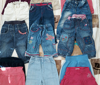 Tüdrukute riided suurusega 80-86 (36 tk) / Tütarlapse riided