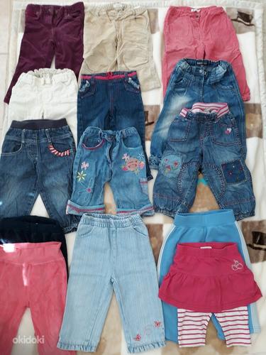 Одежда для девочки р.80-86 (36 шт)/Tütarlapse riided s.80-86 (фото #1)