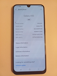 Samsung Galaxy A50 White (разбитый экран!) 4GB/128GB (5 фото из 7)