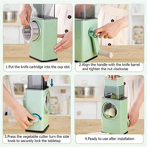 Multifunktsionaalne köögiviljalõikur - Vegetable Cutter 4in1 (7 foto / 10)