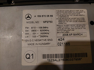 Automakk MF2750 (2 foto / 2)