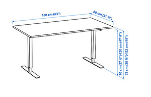 IKEA laud table regulate hight