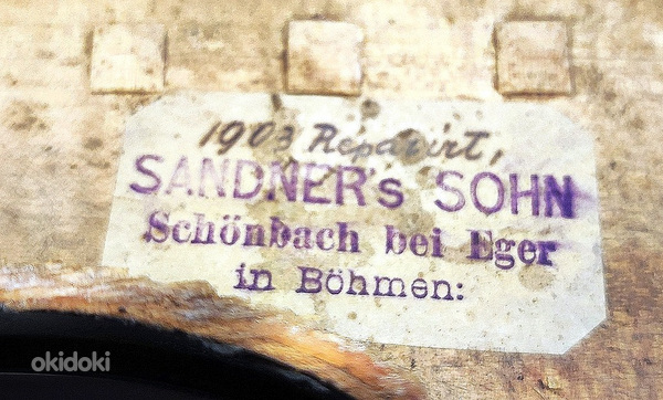 Старая скрипка "Sandners Sohn" (фото #2)