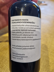Porgandiseemneõli (2 foto / 2)