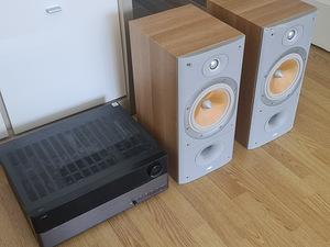 Bowers and Wilkins DM602 S3 - HK-3490 Harman Kardon (1 foto / 1)