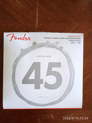 СТРУНЫ ДЛЯ БАС-ГИТАРЫ FENDER ДЛЯ 5-СТРУННОГО БАСА.