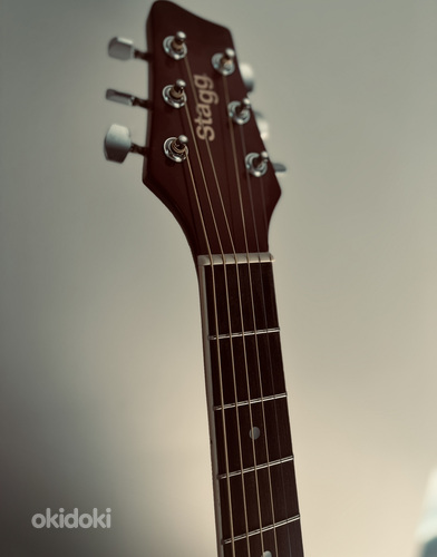 Akustiline kitarr Stagg+ kitarrihoidja (foto #2)