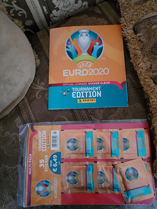 UEFA EURO 2020 album ja kleepsud