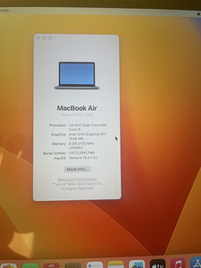 MacBook Air Retina (2019) (3 foto / 3)