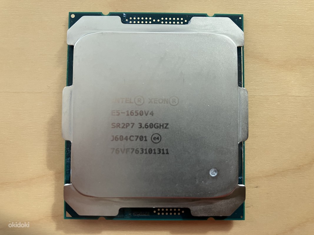 E5 1650. Intel e5 1650v4.