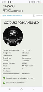 BMW e36 üv kehtiv (5 foto / 14)