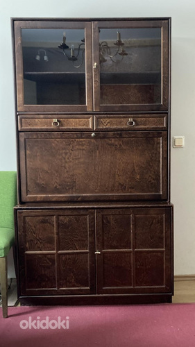 ASKO valgustusega baarikapp vintage stiilis