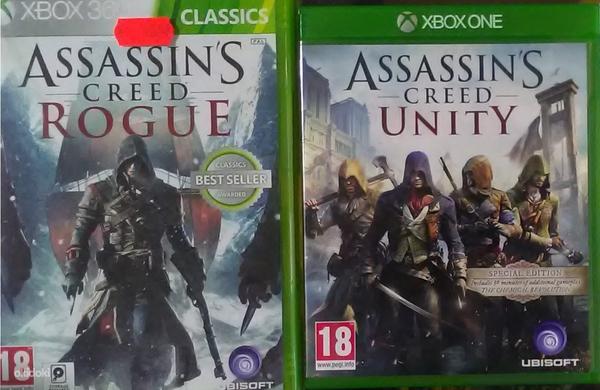 Assassins Creed Rouge ja Unity Bundle Xbox One (foto #3)