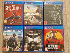 Playstation 4 ja mängud (2 foto / 2)
