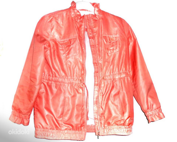 Geox Respira легкая лосесево- розовая куртка, 140-152 /9-11л (фото #2)