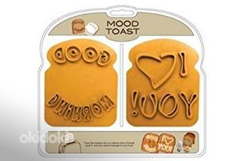 Mood Toast комплект - 2 чудесных штампа для тостов, новый (фото #3)