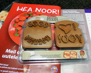 Mood Toast komplekt - 2 ilusat templit röstisaiale, uus (5 foto / 8)