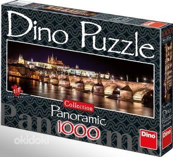DINO PUZZLE панорамный пазл Карлов мост, 1000 шт, новый (фото #5)