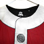 Санта темно- красная мужская футболка с принтом, XL, новая (фото #2)
