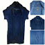 Esprit темно-синее вязаное платье-туника, S-M-36-38 (фото #2)