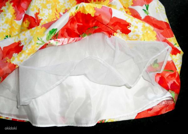 Bonnie Jean pidulik valge-lilline kleit, 146-158-EU12, uus (foto #7)