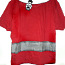 Санта темно- красная мужская футболка с принтом, XL, новая (фото #3)
