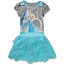 Frozen Elsa нарядное платье с пышной Tutu юбкой, 146-158 (фото #1)