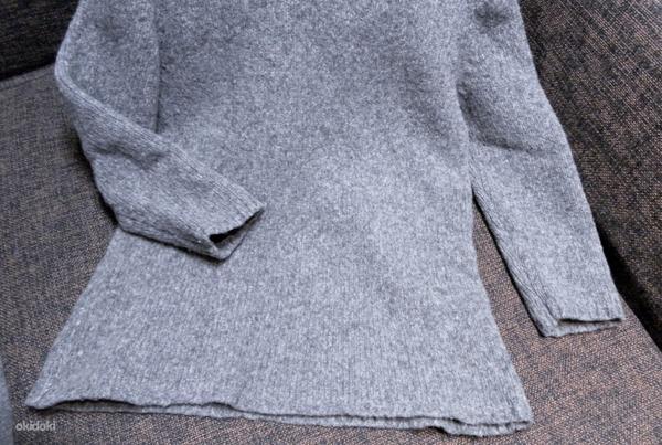 Ralph Lauren серый шерстяной свитер, L (фото #6)