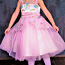 Новое платье принцессы розовый Единорог +ободок (134/140) (фото #3)