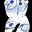 Nasa астронавт новый флизовый комбинезон -пижама, 146/152 cm (фото #3)