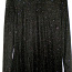 Must avaseljaga maani pidulik kleit, L (40-42), uus (foto #4)
