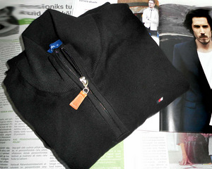 Meeste must 100% puuvilla džemper-kudum, XL, uus (3 foto / 9)